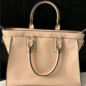 Just Fab Satchel Light Blush NWOT